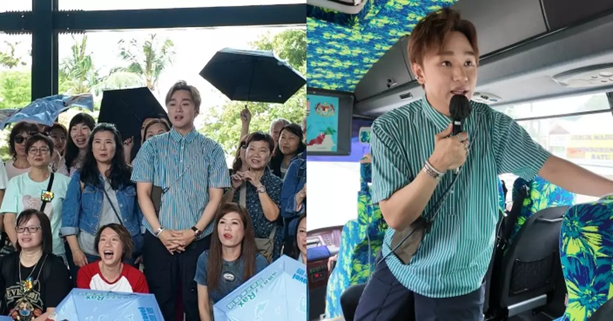 王鄭浚仁化身最強星級領隊 帶海豚粉深度暢遊檳城家鄉