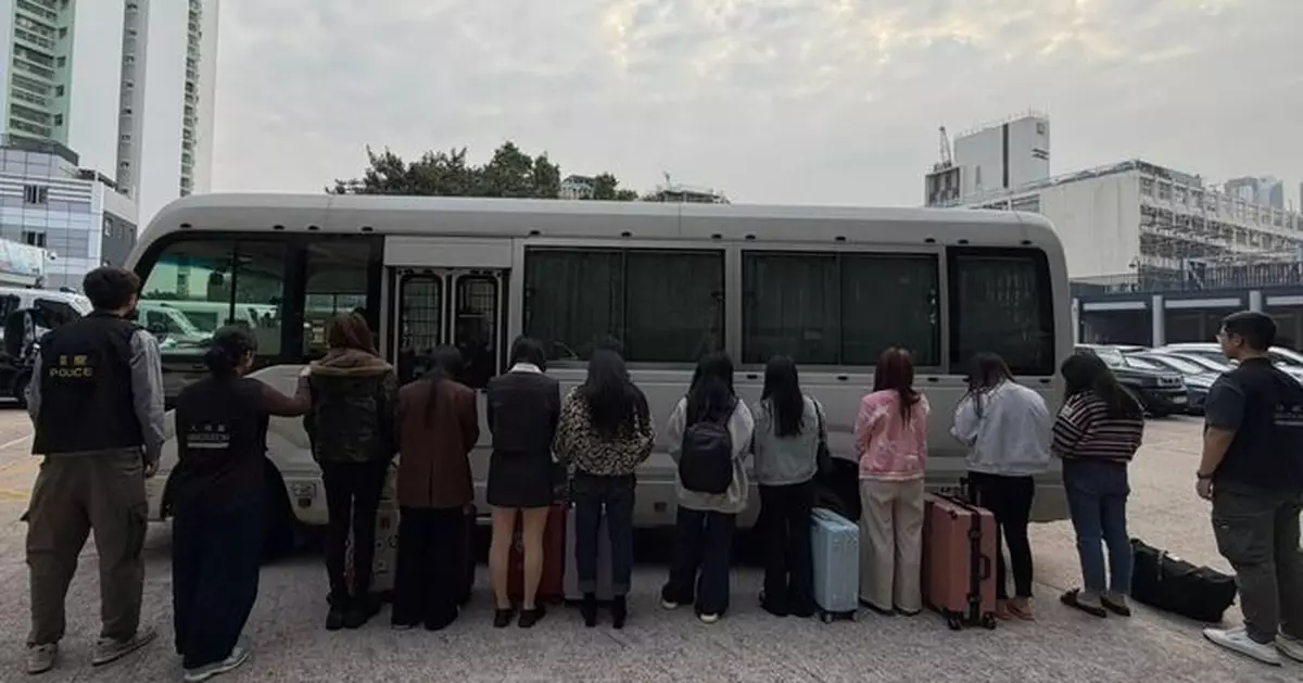 警方元朗掃黃 拘23名內地女子涉嫌違反逗留條件