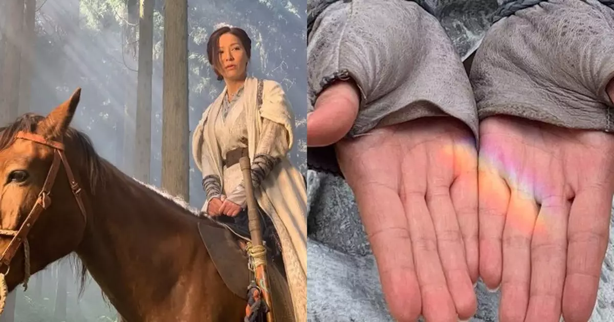 《尋秦記》大銀幕重聚 滕麗名「手捧彩虹」喚醒網民集體回憶