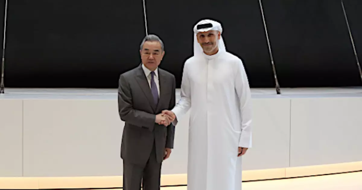 王毅晤阿聯酋總統特使哈勒敦 稱願保持兩國高層交往增進戰略互信