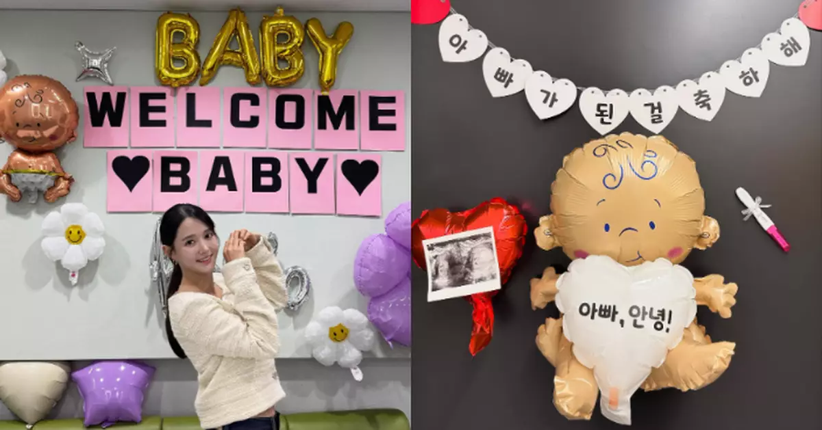 南寶拉結婚7個月後宣佈有喜 公開胎名為「小豆彈」