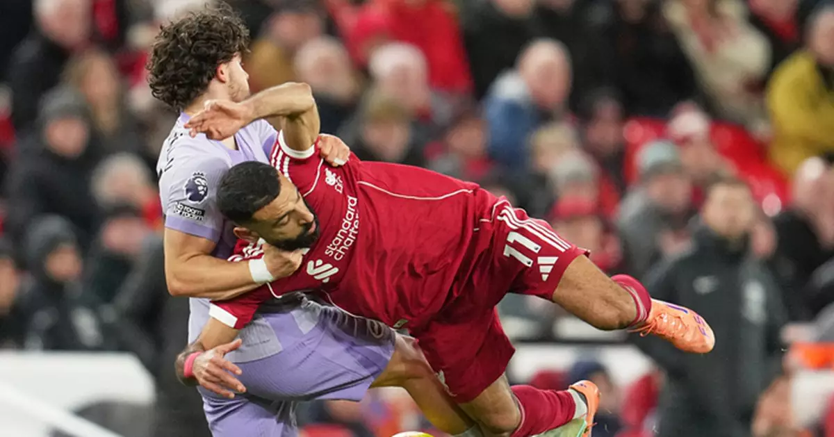 沙拿再為利物浦上陣　協助紅軍英超主場兩球擊敗白禮頓