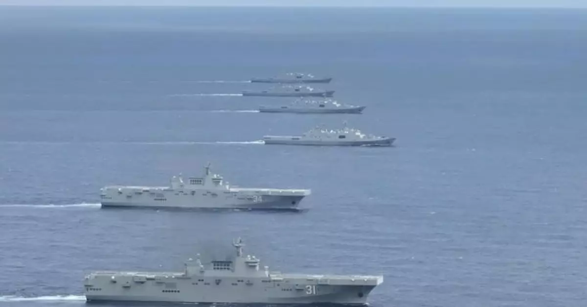 35萬噸新艦入列，超北約3倍，中國海軍再獲世一