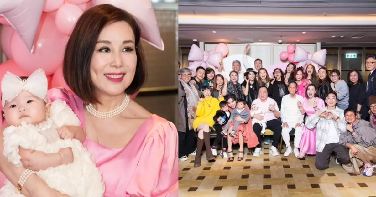 文雪兒寶貝外孫女百日宴 廣邀親朋好友出席好熱鬧