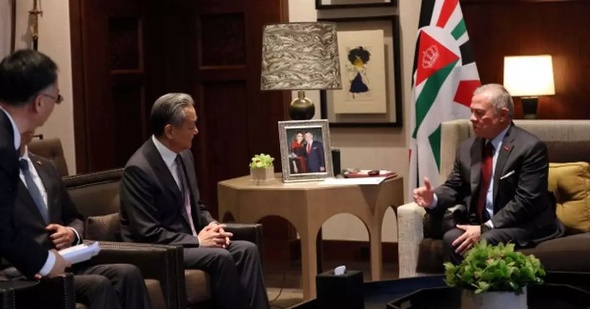 約旦國王會見王毅 雙方期待深化中約戰略伙伴關係