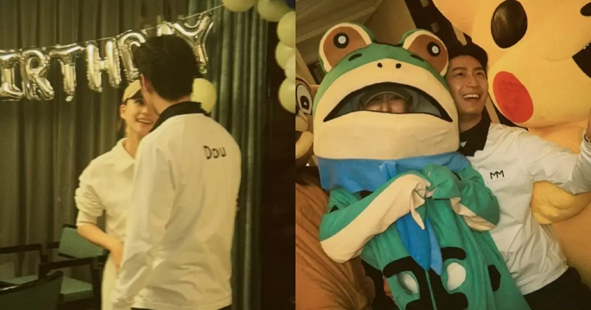 否認婚變後再放閃 何超蓮突襲為竇驍賀壽