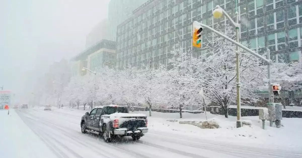內地中東部迎入冬以來最強雨雪冰凍天氣 中央氣象台發布寒潮藍色預警