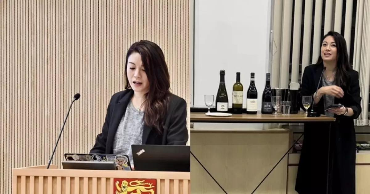 淡出幕前專注紅酒王國 廖碧兒獲港大邀請講投資成焦點