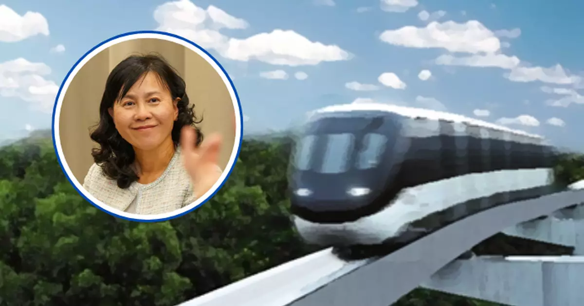 陳美寶：爭取南港島線西段2034年前開通 擬採智慧綠色運輸系統成本減4成