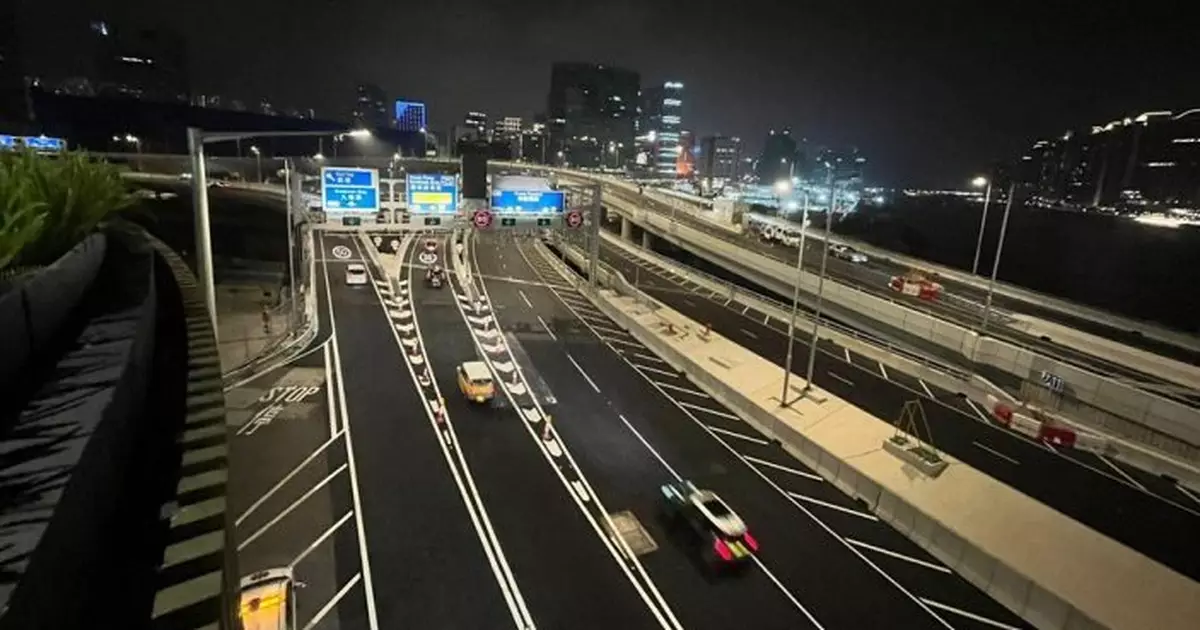 運輸署：周一晚再於中九龍繞道（油麻地段）多加一組隧道標記