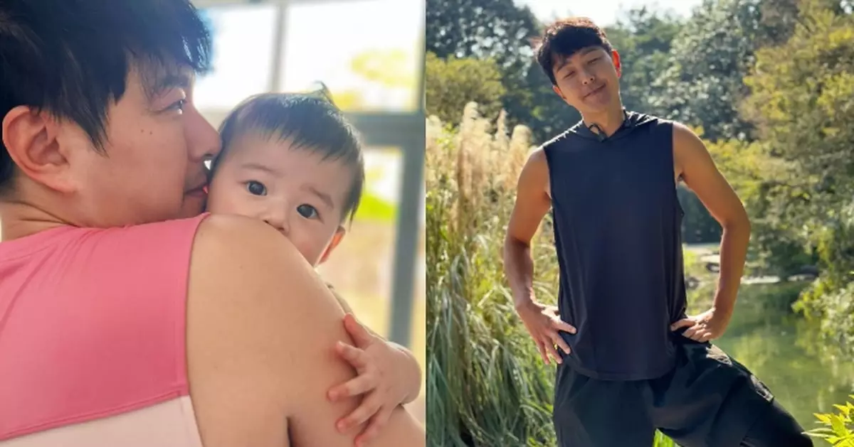 蕭正楠成為全職奶爸 為湊仔落力keep體力同睇力