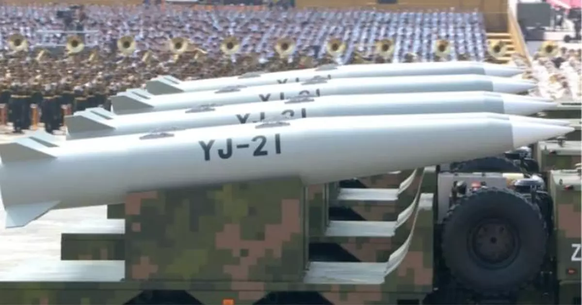 官方首度曝光鷹擊-21作戰畫面　高超音速末段變軌俯衝　美式航母防空體系面臨新挑戰