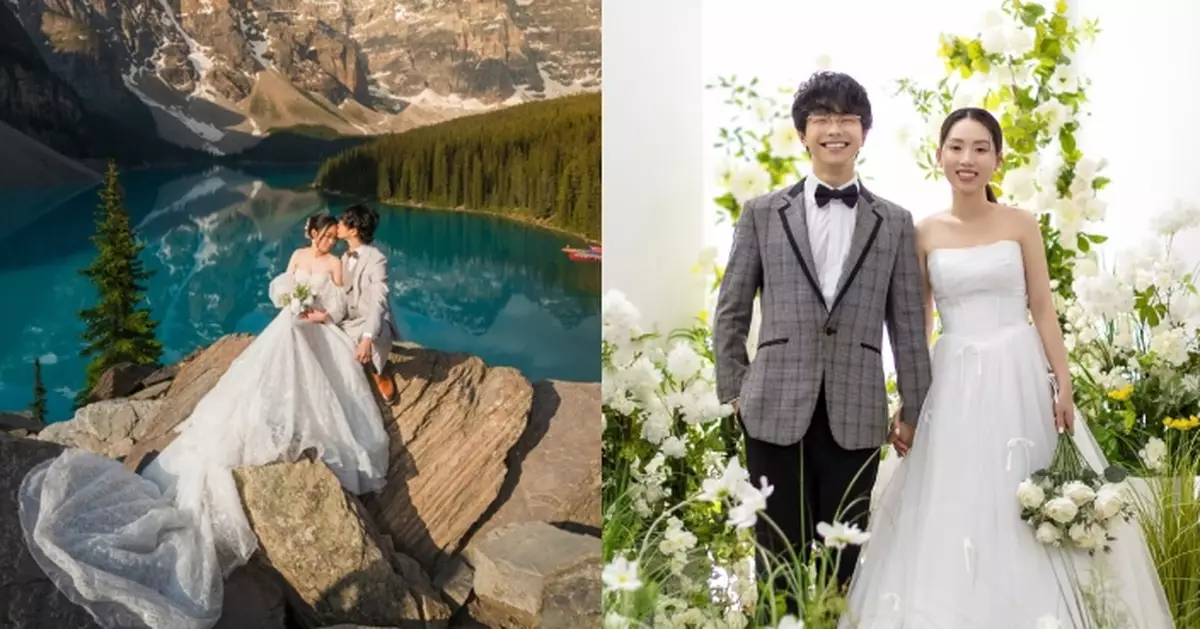 程人富遠赴加拿大+韓國影婚照 與未婚妻甜蜜度爆燈