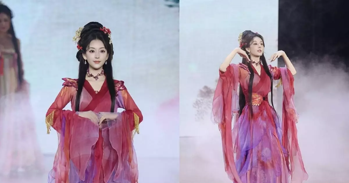 方媛坐完月即復出 古裝走秀仙氣逼人