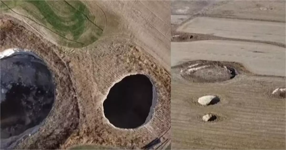 地下水急墜引爆塌陷　土耳其科尼亞「糧倉」現近700天坑　農田接連失守