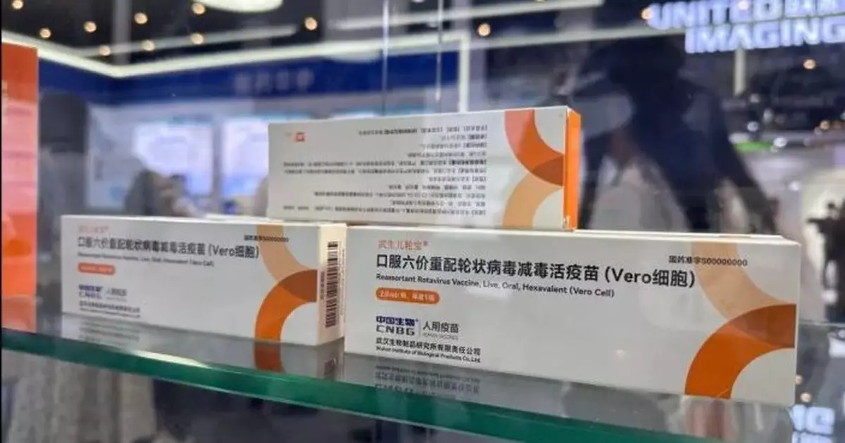 國藥研發全球首款六價輪狀病毒疫苗 於武漢完成首劑接種可更全面保護兒童