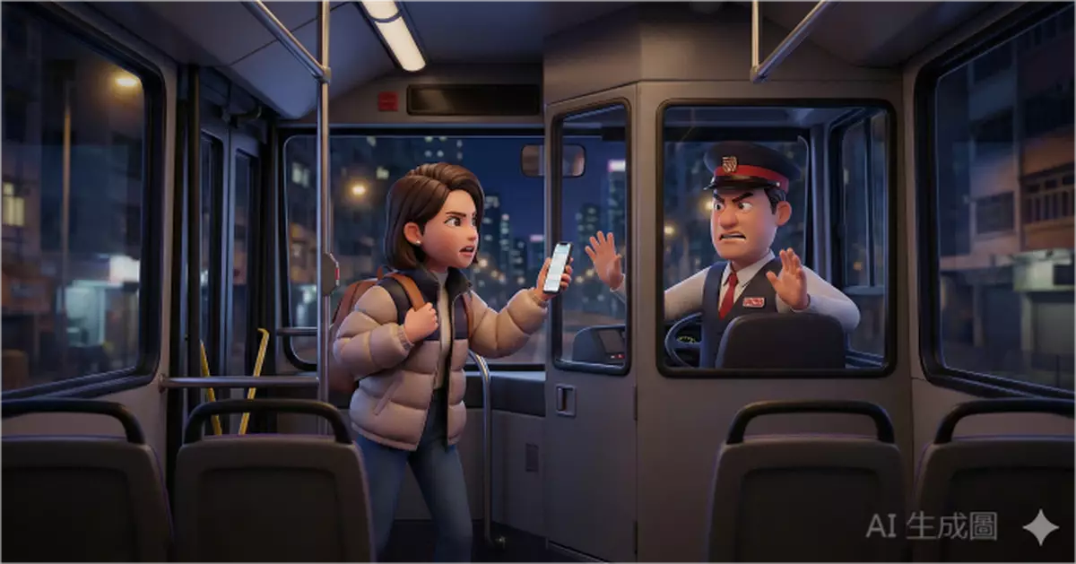 港女九巴拾手機交車長反遭被斥「站長收晒工」 　九巴證車長終遭紀律處分