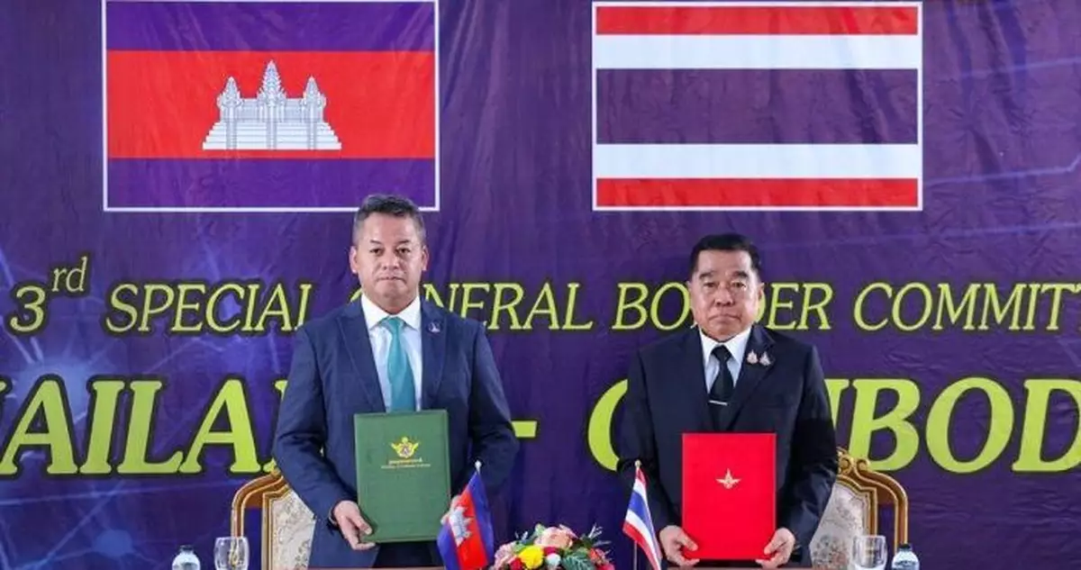 泰國柬埔寨簽署協議　中午起進入停火狀態