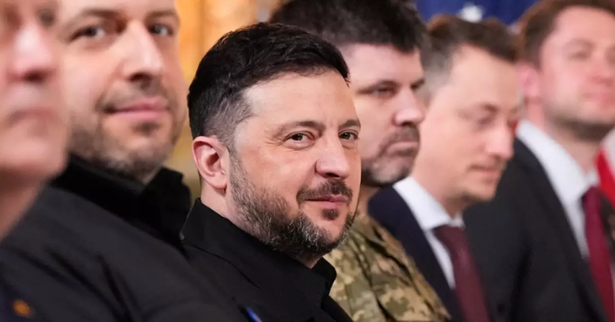 澤連斯基指美國同意為烏克蘭提供15年安全保障 稱基輔希望至50年