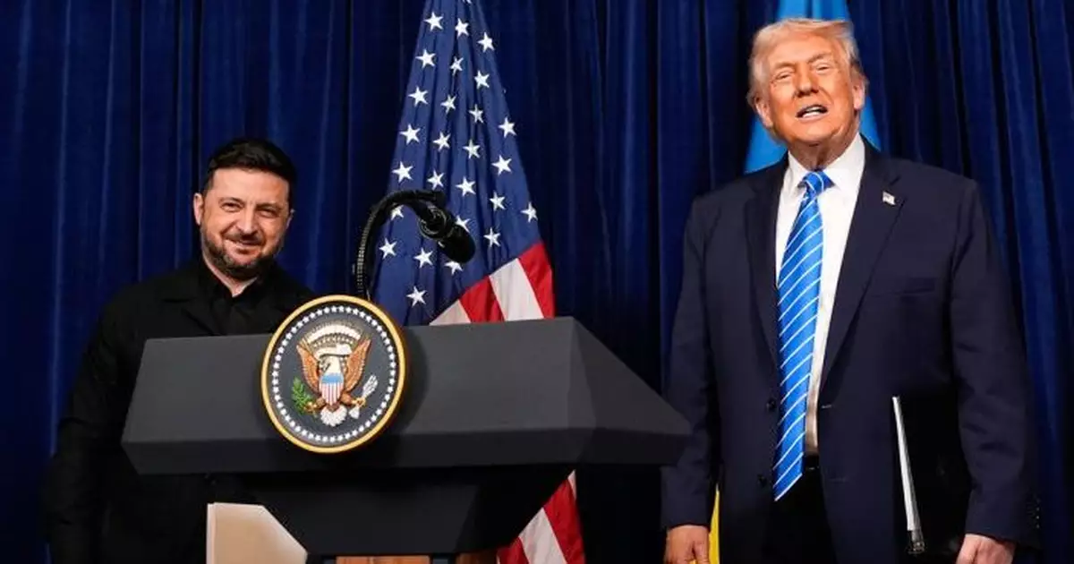 特朗普：會晤澤連斯基會談取很大進展 但最棘手問題仍未解決