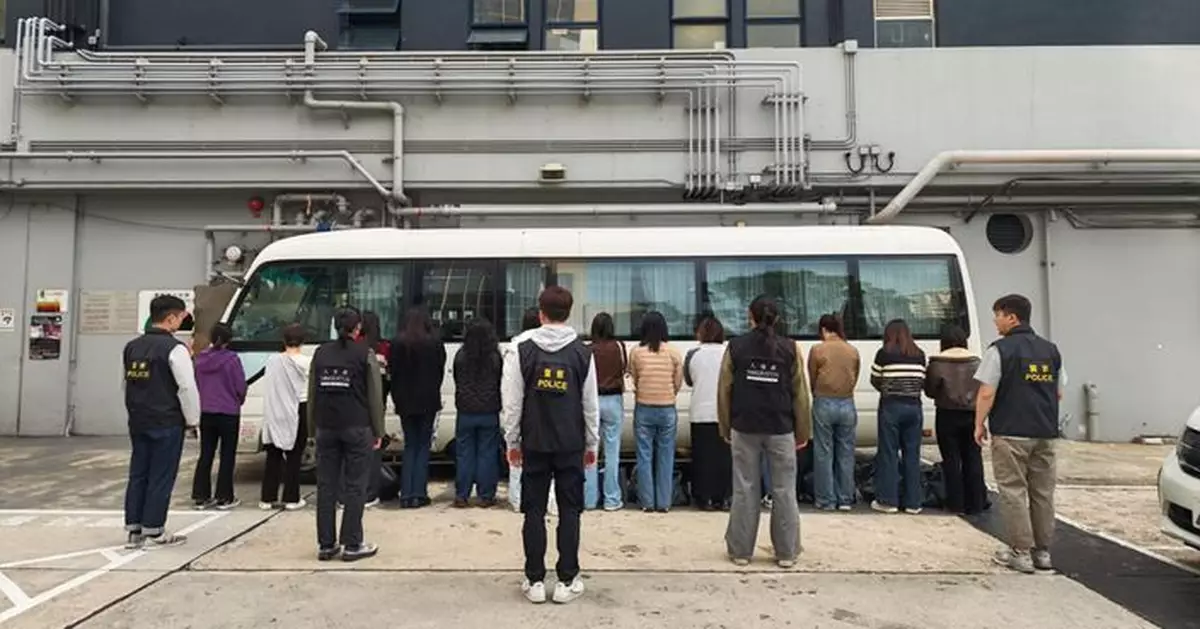 警方九龍城及紅磡反黑工 共拘17名男女涉嫌違反逗留條件