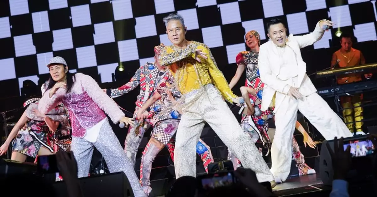 草蜢雲頂開騷化身跨年派對氣氛High爆 巡唱歷時4年近尾聲感不捨