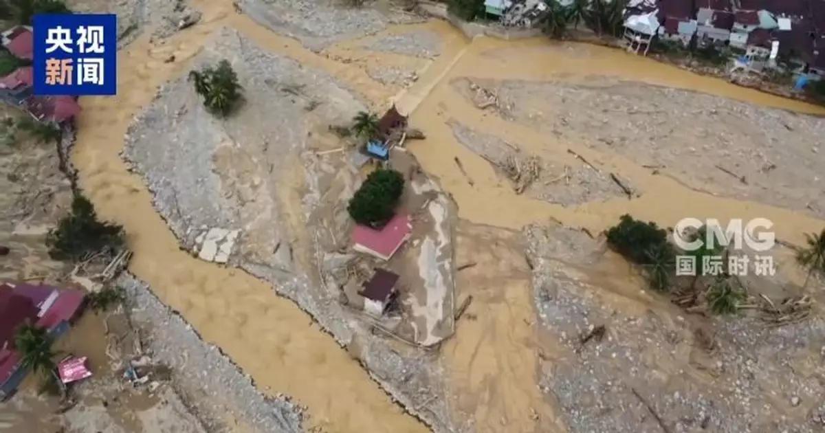 印尼蘇門答臘島洪災及山泥傾瀉  釀逾700人遇難　