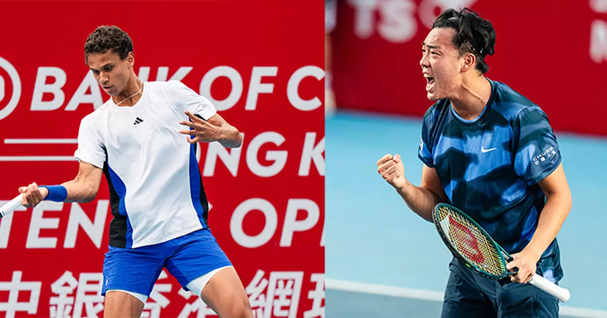 黃澤林夥拍迪亞路出戰中銀香港網球公開賽2026雙打賽事 盧比利夫聯手卡真洛夫力爭雙打冠軍