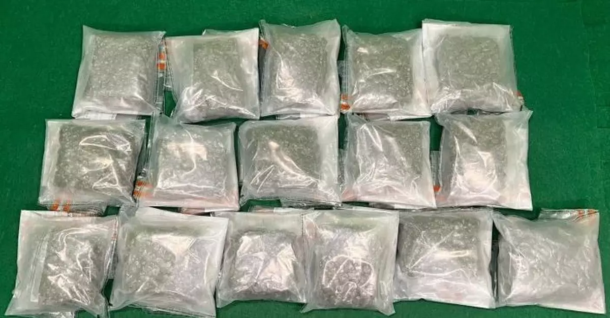 海關機場截查曼谷抵港32歲男旅客 手提行李檢值160萬懷疑大麻花