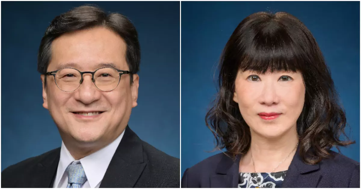 政府委任陳澤銘為法律援助署署長　范婉兒任政府經濟顧問