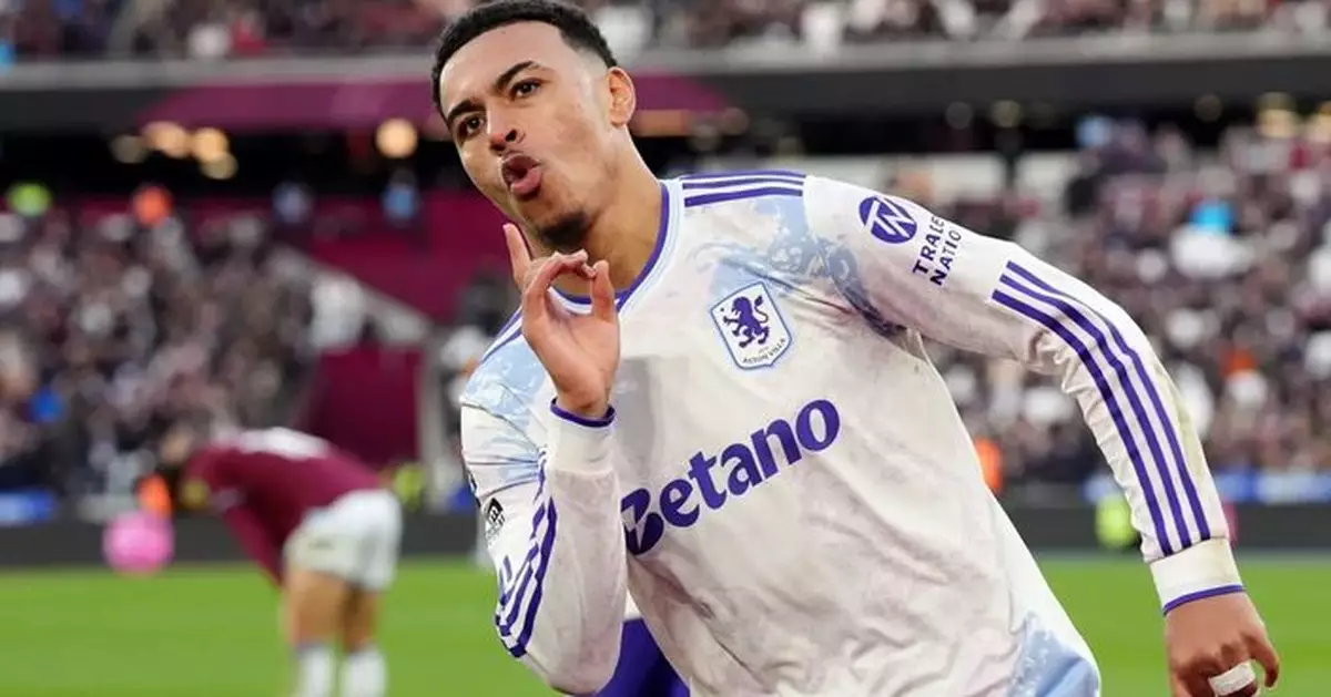 英超聯賽　曼城作客3:0水晶宮　維拉作客3:2韋斯咸