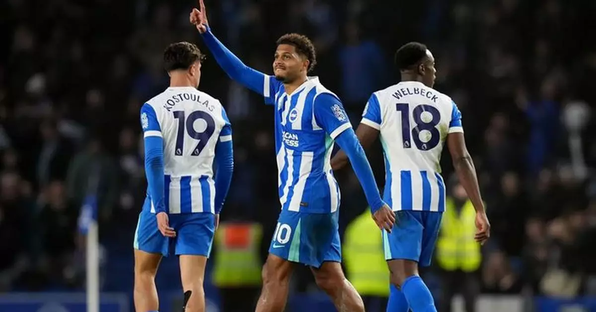 英超白禮頓迫和韋斯咸　水晶宮作客擊敗富咸