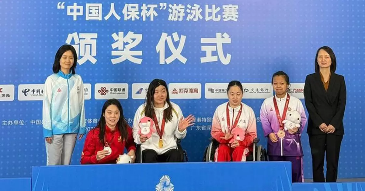 殘特奧游泳及乒乓球港隊榮獲4獎牌 馬會將頒獎金予奪牌運動員