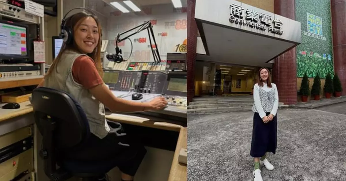 商台DJ王詠瑤宣布離巢 門前留影：無言感激