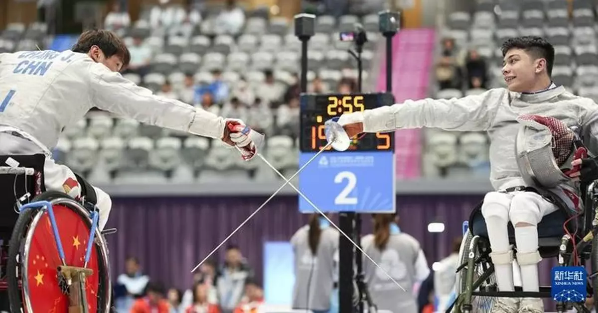 殘特奧會｜輪椅劍擊男子佩劍團體港隊晉四強