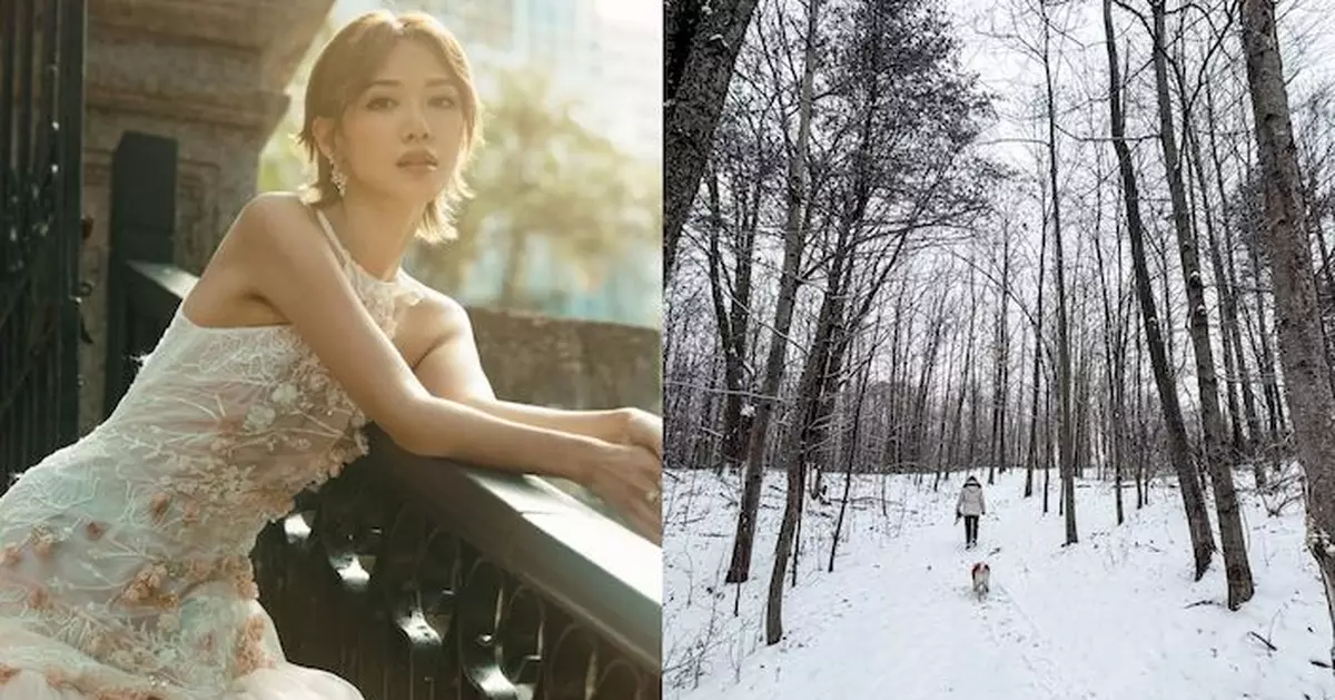 倪晨曦晒雪景籲港人無需急於堅強 難熬時刻可尋求協助