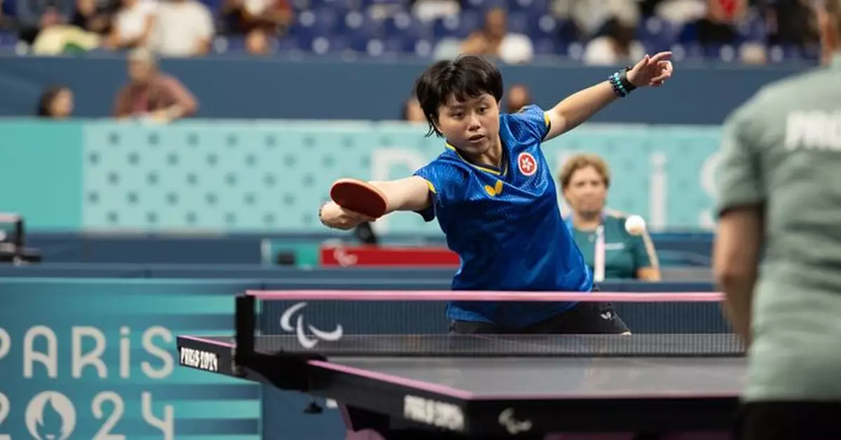 殘特奧會｜殘運乒乓TT11混雙港隊分別晉身決賽及銅牌賽