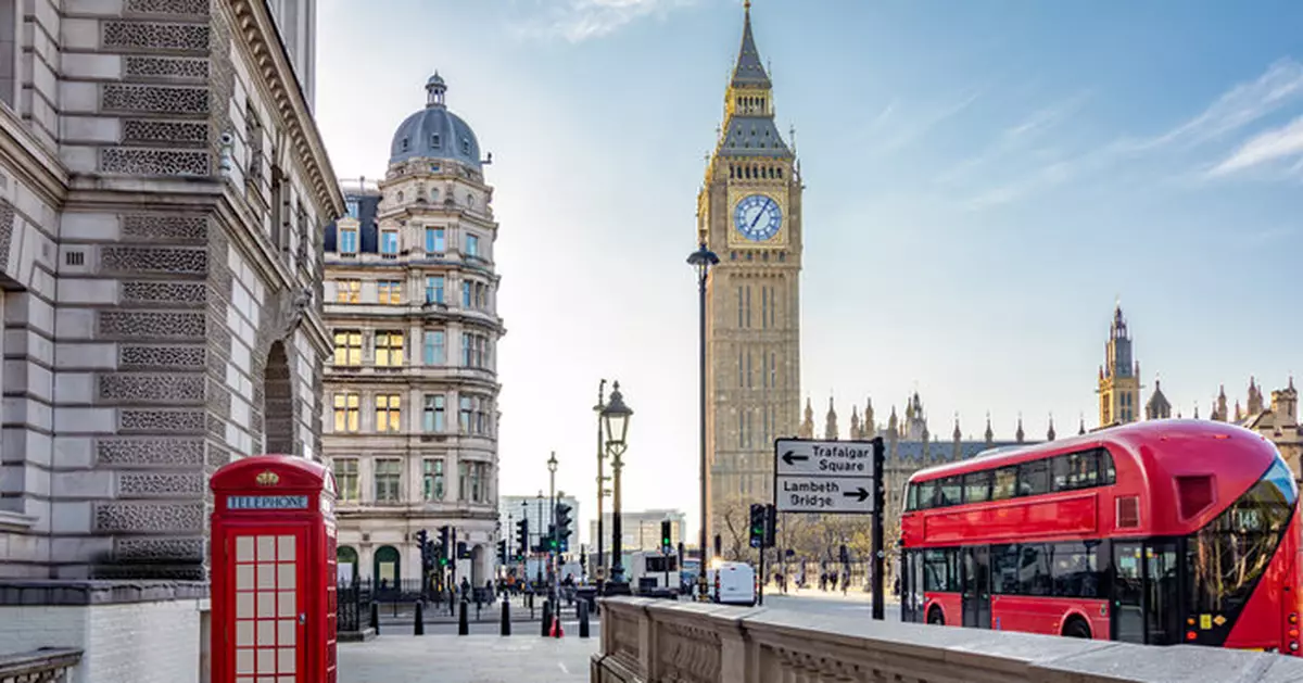 英國8至10月經濟出乎意料收縮0.1%