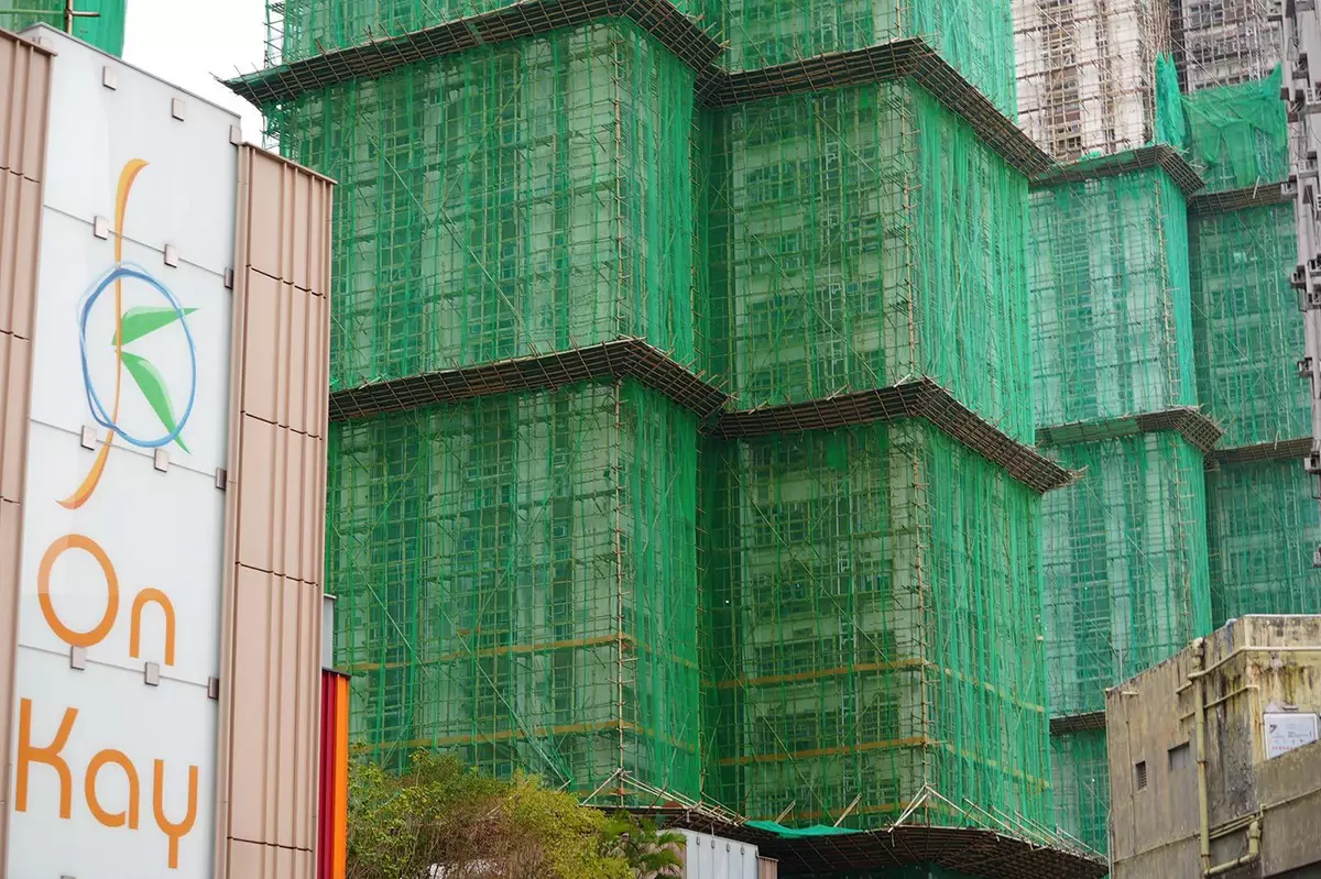 牛頭角安基苑。巴士的報記者攝