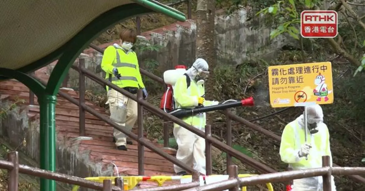 衞生防護中心料基孔肯雅熱源頭未除　青衣自然徑控蚊需7至10天