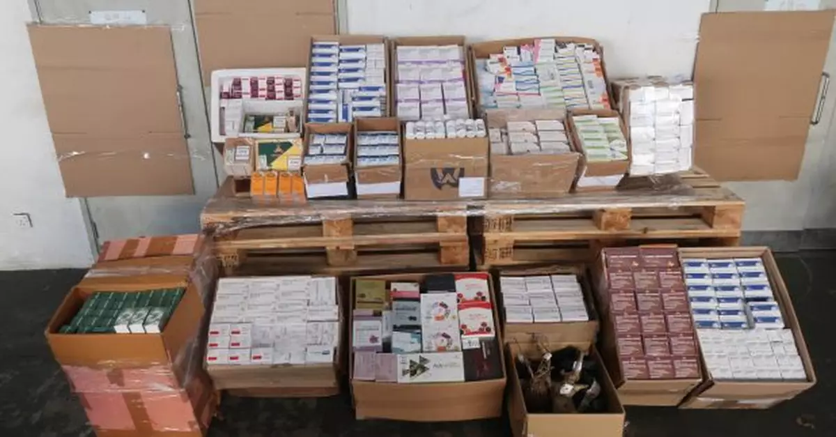 海關抽查兩艘香港往澳門內河船　檢獲市值7千多萬元懷疑走私貨