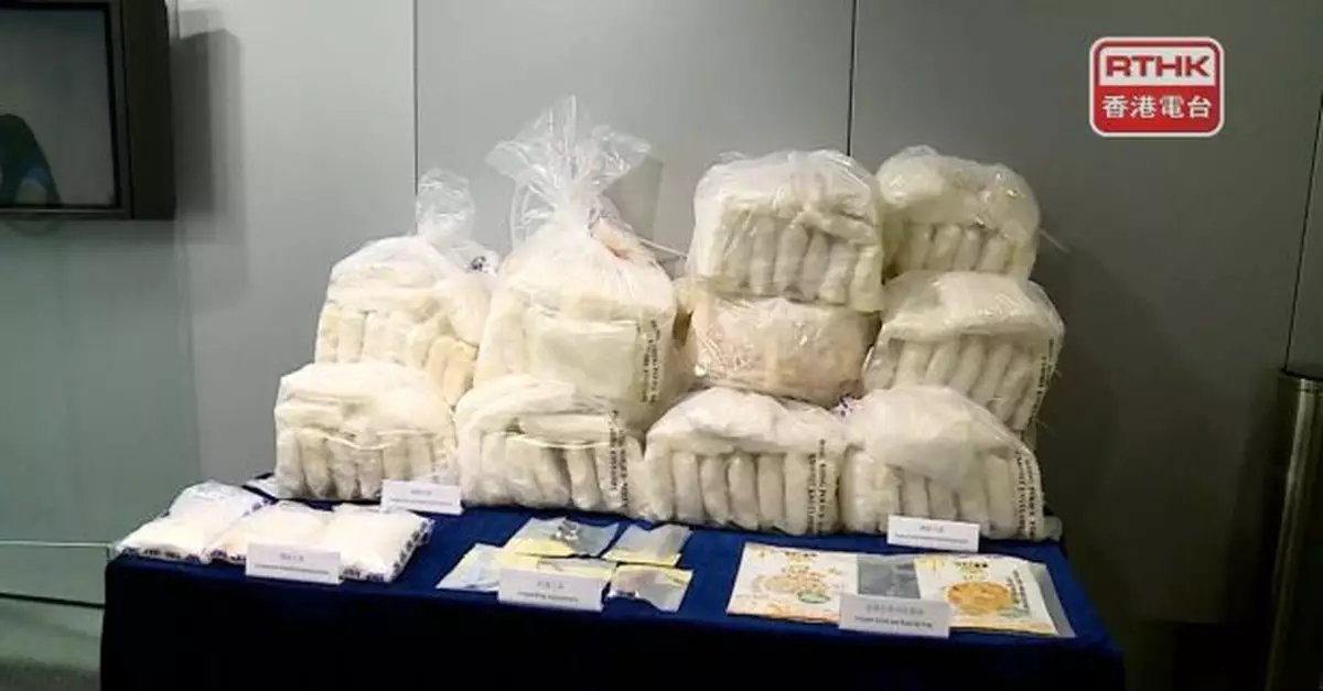 警方檢242公斤懷疑冰毒數量今年最多　4人被捕包括3名中學生