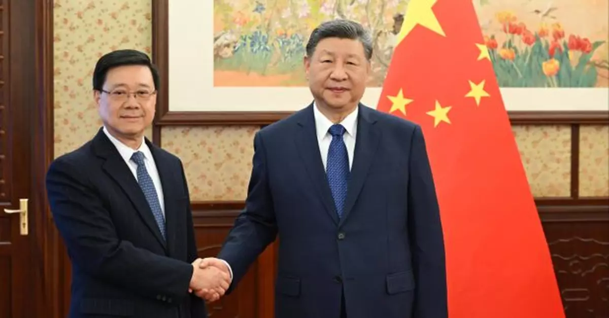 習近平稱中央充分肯定特區政府工作　李家超指已匯報支援災民工作