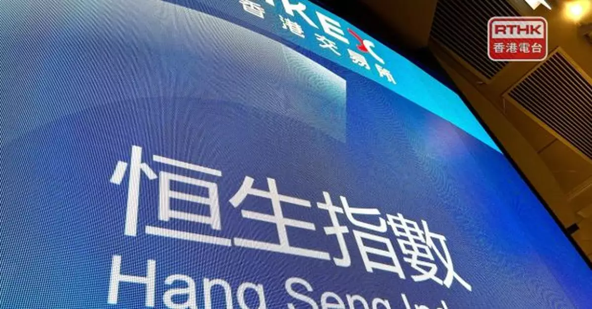 恒指下午初段變動不大