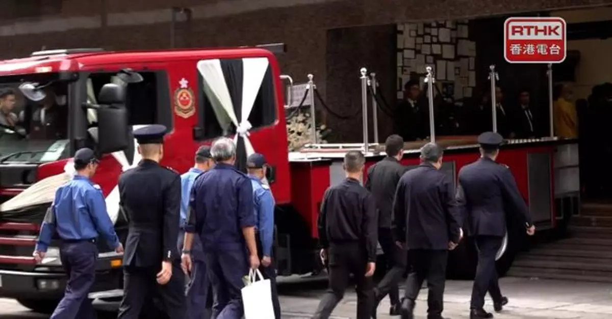 宏福苑五級火｜何偉豪舉殯　李家超鄧炳強等出席喪禮官方儀式