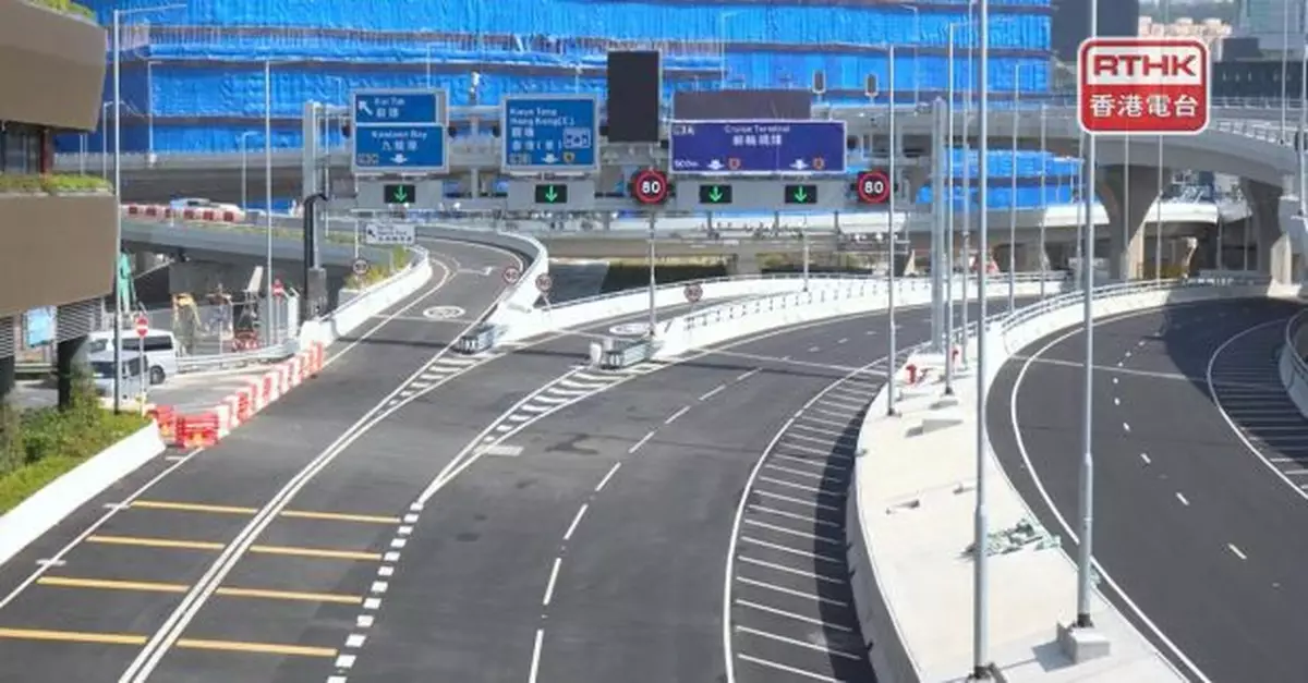 中九龍繞道（油麻地段）明早10時通車　運輸署稱留意交通情況