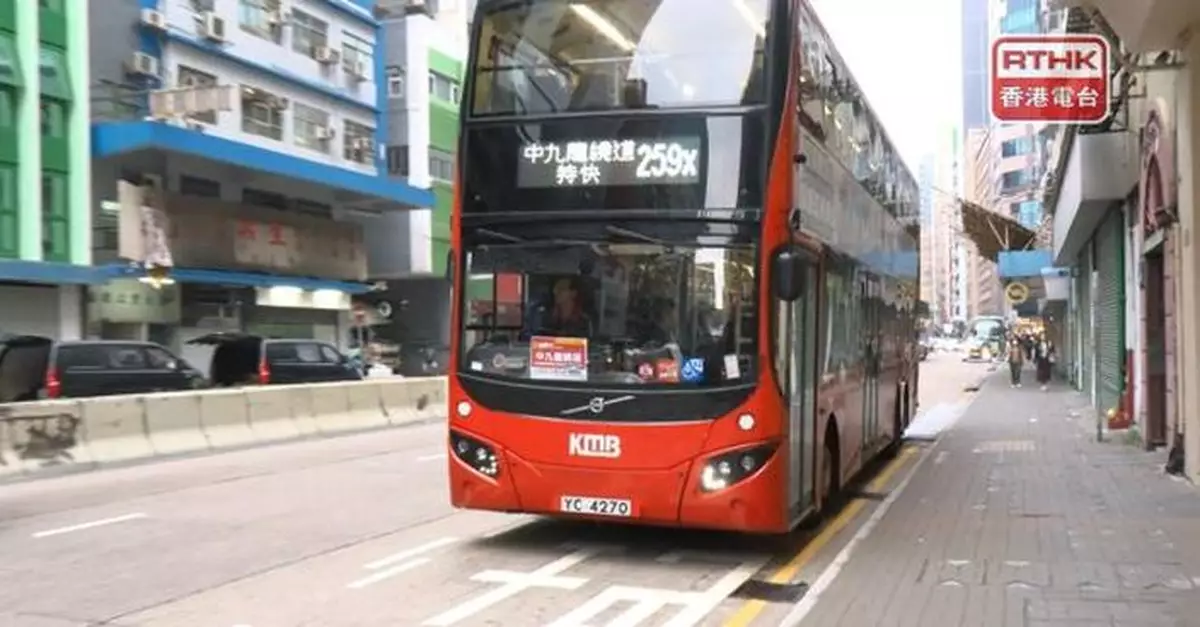 有屯門乘客稱巴士改道後避開龍翔道　提早約10分鐘抵達觀塘