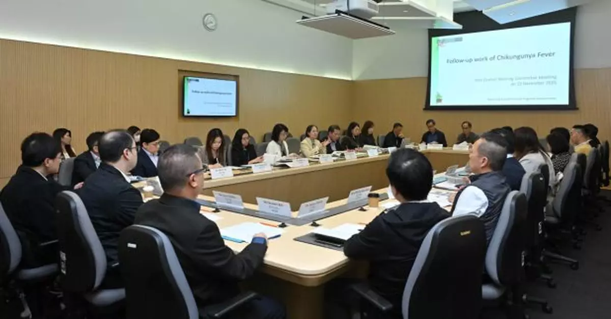 食環署持續混合應用不同方法在青衣自然徑殺滅病媒蚊子