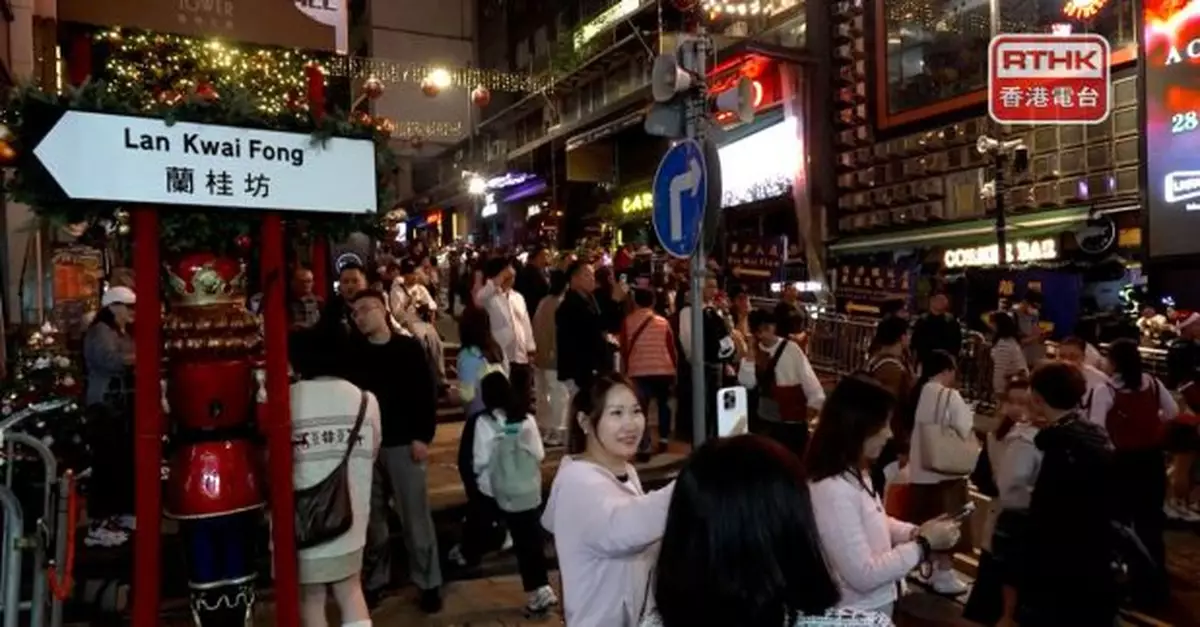 旅議會：聖誕期間遊客較去年增一成　元旦假期料內地旅客增幅理想