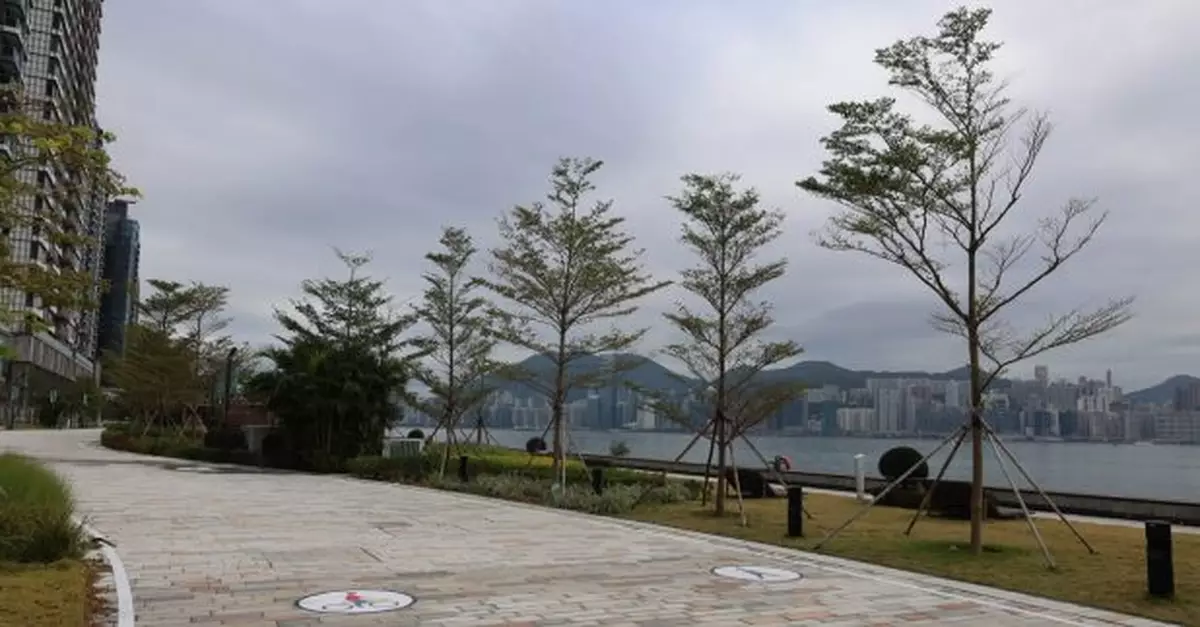 ​啟德發展區兩段行人與單車共融通道開放